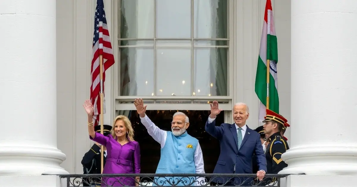 Biden Hosts Grand Reception for Indian PM Modi