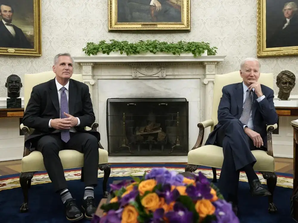 Biden and McCarthy on Debt Default