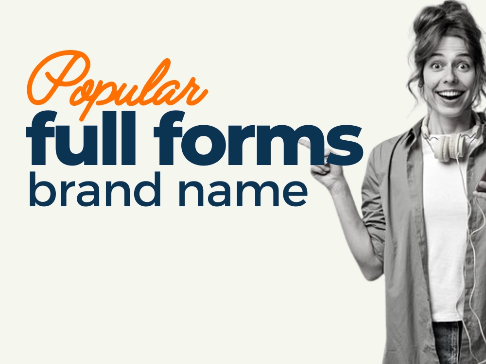 Popular IT Brands And Their Full Forms