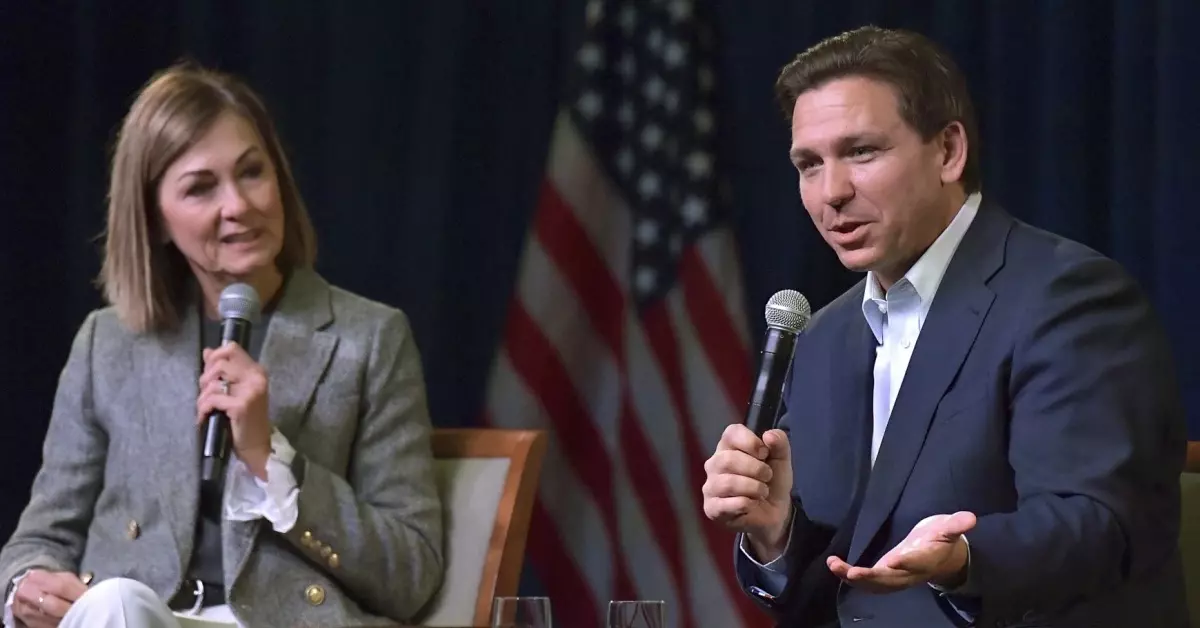 Ron DeSantis Eyes Iowa’s Kim Reynolds for Vice President